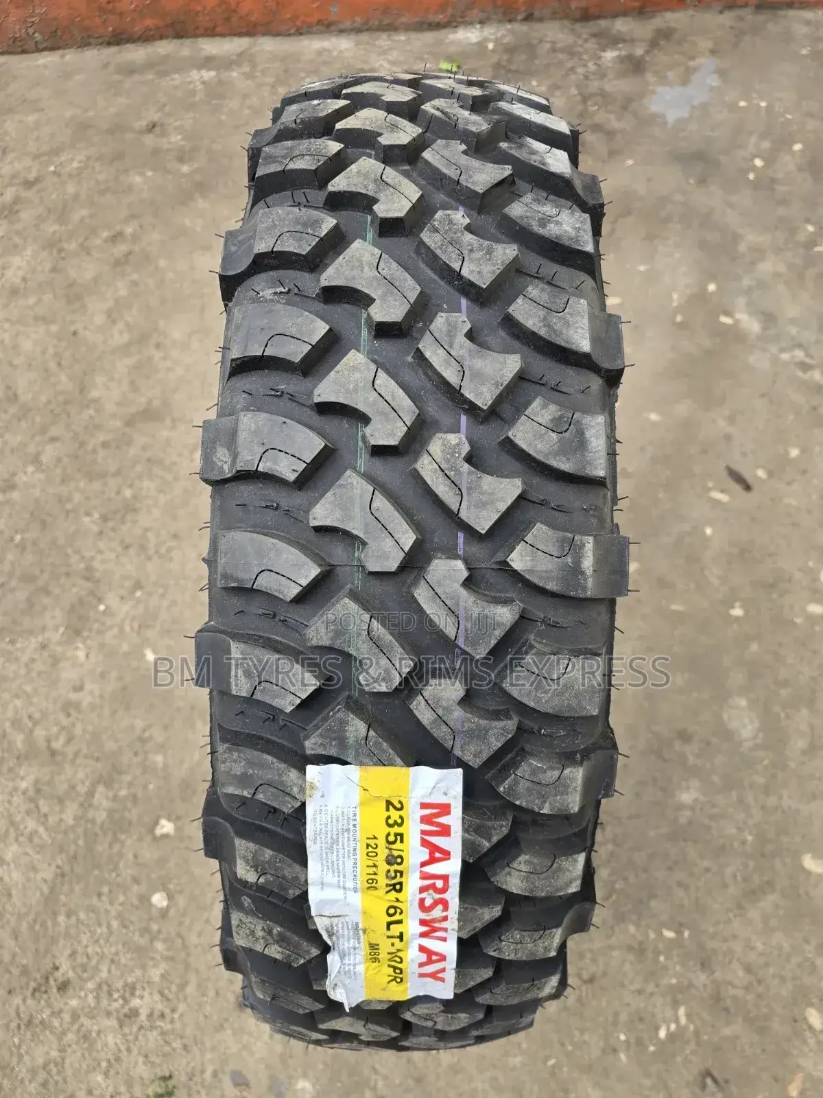 235 /85 R16 Marsway Tyres (Mud Terrein).