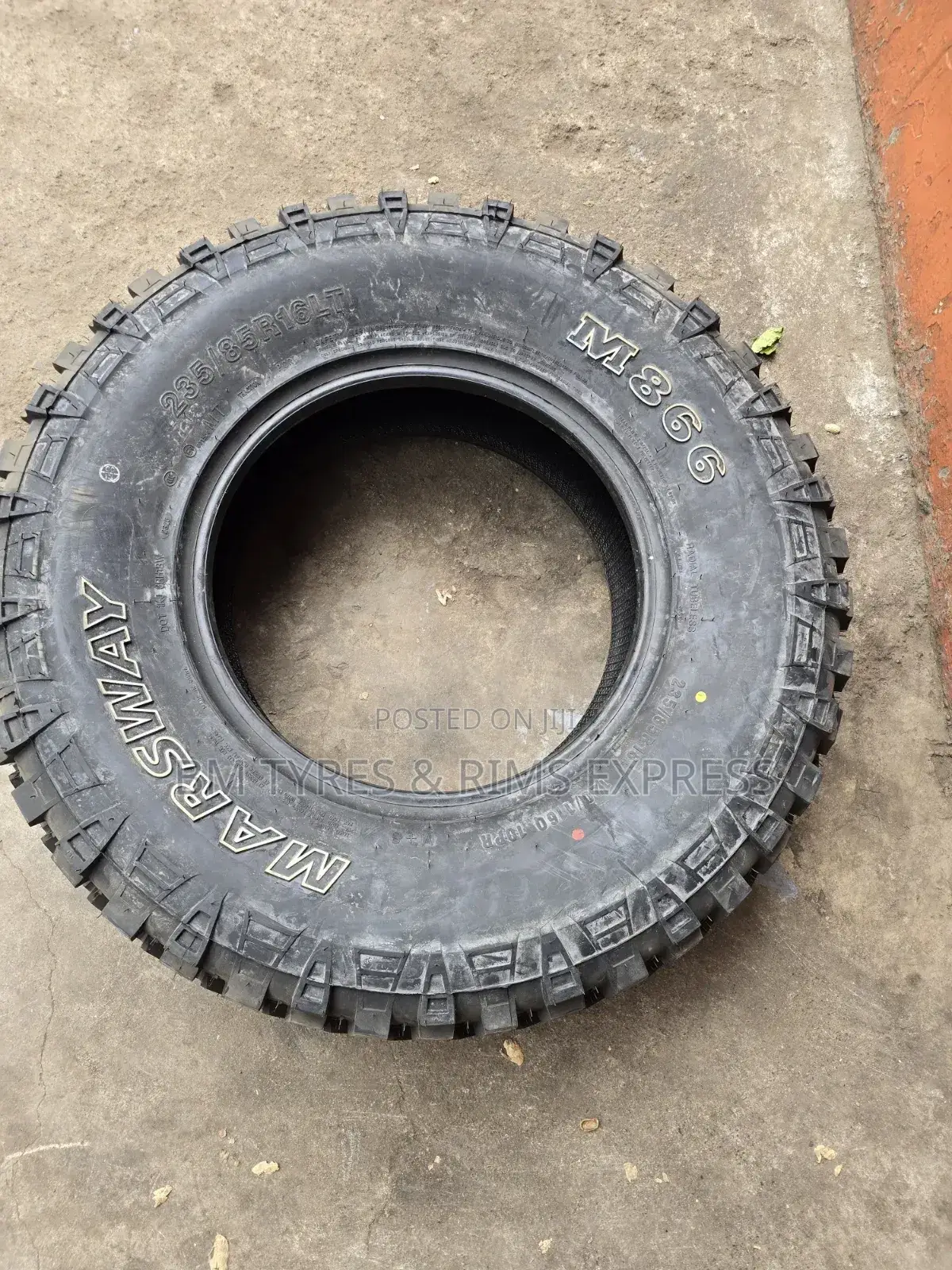 235 /85 R16 Marsway Tyres (Mud Terrein).