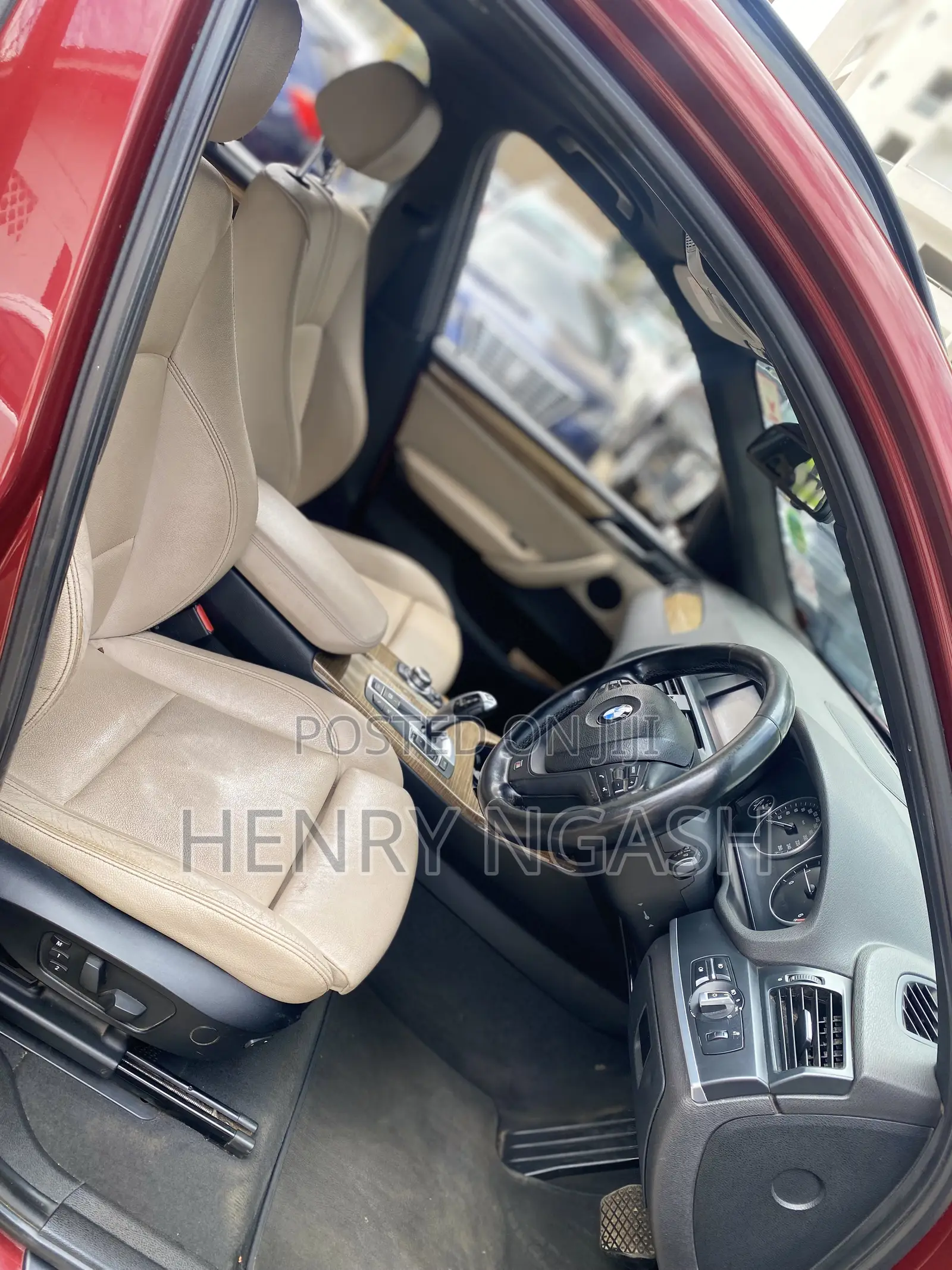 BMW X3 2013 Red