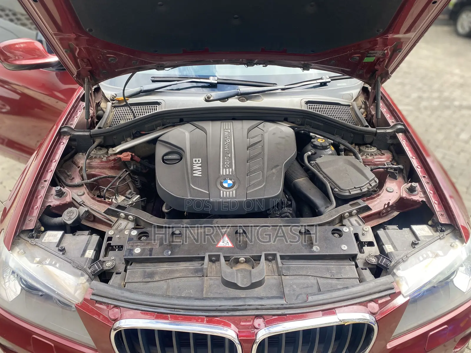 BMW X3 2013 Red
