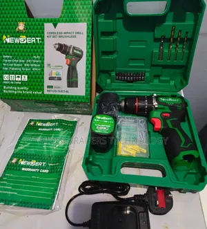 Newbeat Brushless Cordless
58pc Cordless Kit
45nm Torque
2pc 16.8v