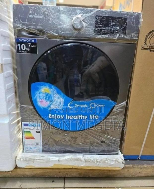 With 7kgs Dryer Skyworth 10kg Wash and Dry
