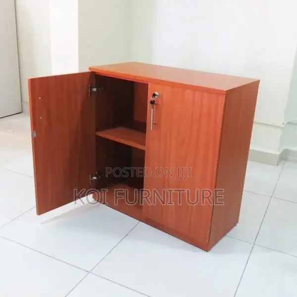 Office Cabinet; Wooden 2 Doors Executie Home Office Documents Credenza