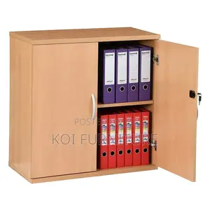 Office Cabinet; Wooden 2 Doors Executie Home Office Documents Credenza