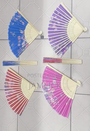 Wooden Hand Fans - Kb