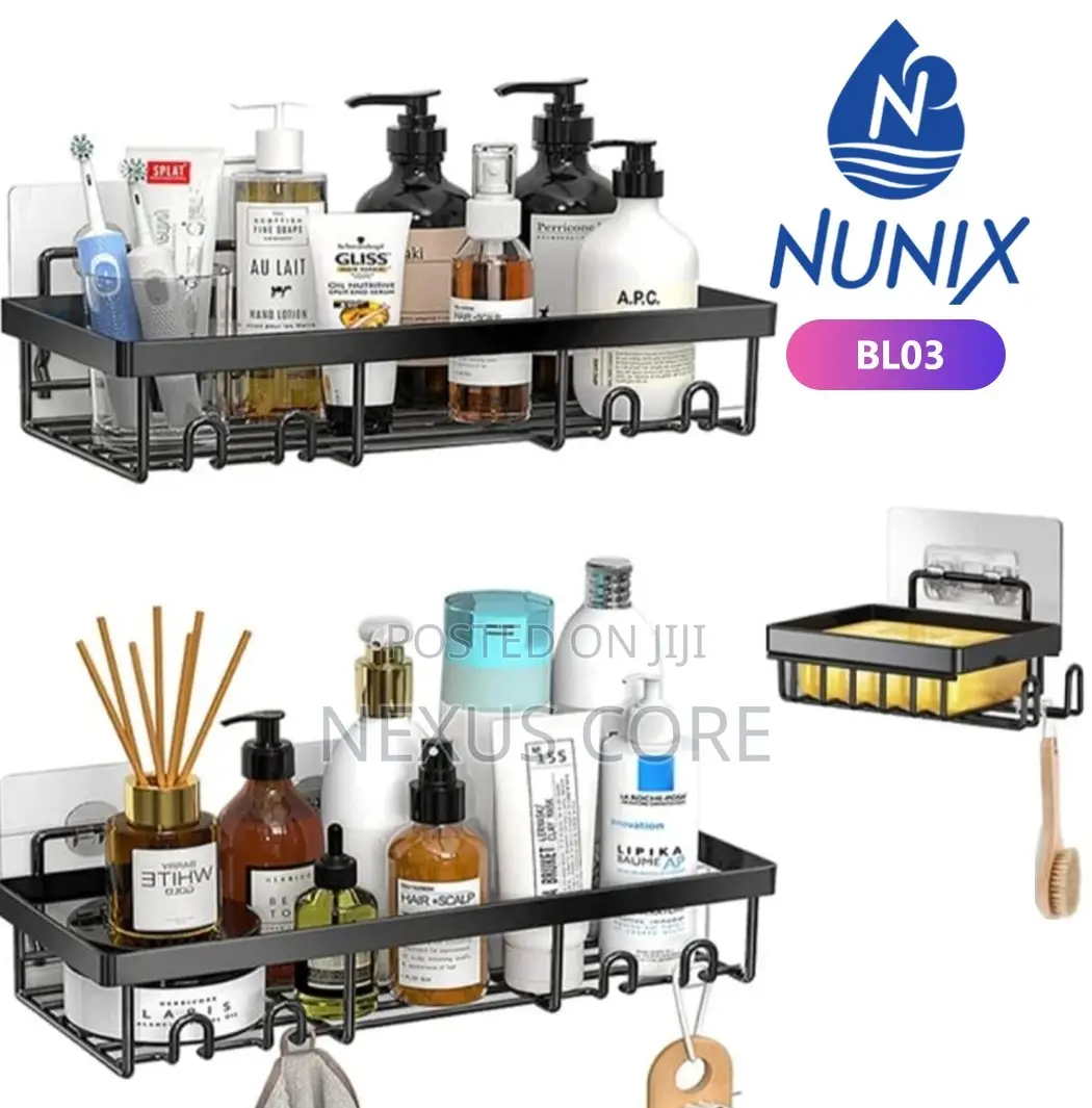 3-in-1 Straight Metallic Organizer Shelf Set.
