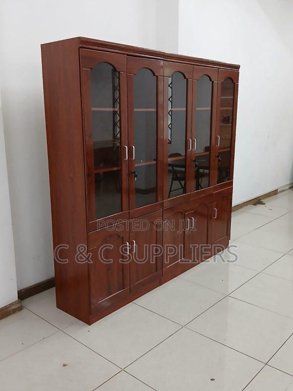 5 Door Wooden Office Filing Cabinet