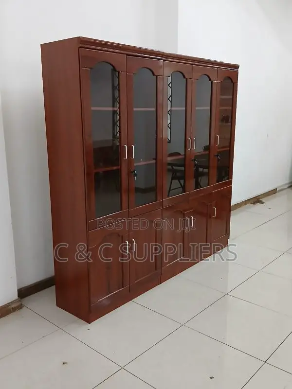 5 Door Wooden Office Filing Cabinet