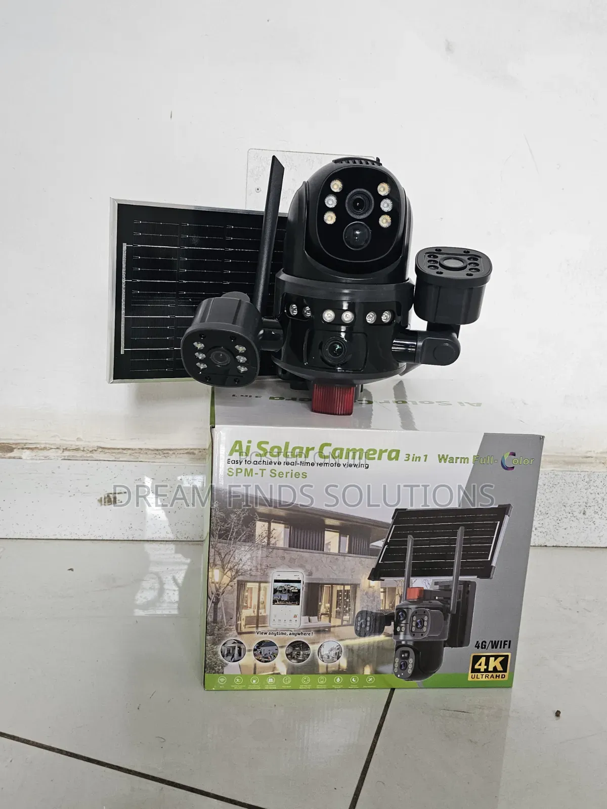 Ai Solar 3600 Wireless CCTV Cameras