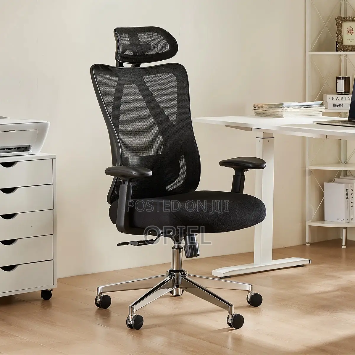 Executive Chair : Modern Executive Mesh Office Chair With Headrest