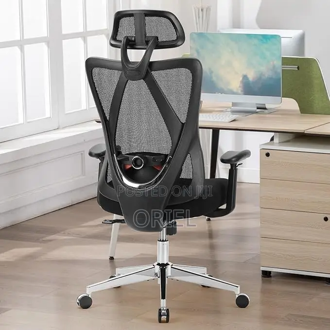 Executive Chair : Modern Executive Mesh Office Chair With Headrest