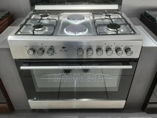 With 2electric Plates 60*90 Tlac 4+2 Standing Cooker