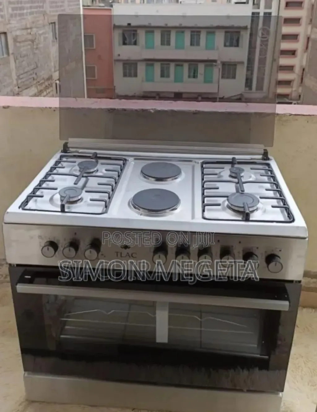 Bigger Commercial Oven 60*90 Tlac 4+2 Standing Cooker