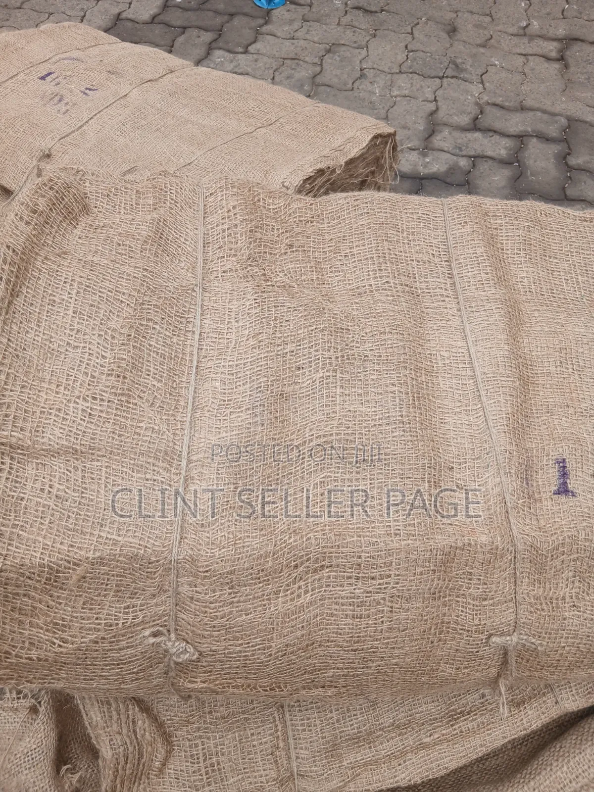 Crochet Jute Fabric Hessian Cloth