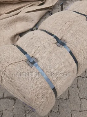 Crochet Jute Fabric Hessian Cloth