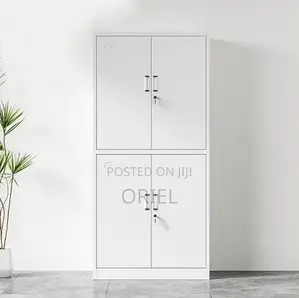 Office Cabinet : 4-Door Vertical Steel Office Storage Locker