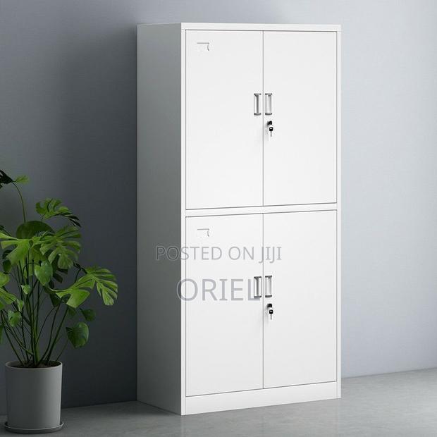Office Cabinet : 4-Door Vertical Steel Office Storage Locker - thumbnail 8