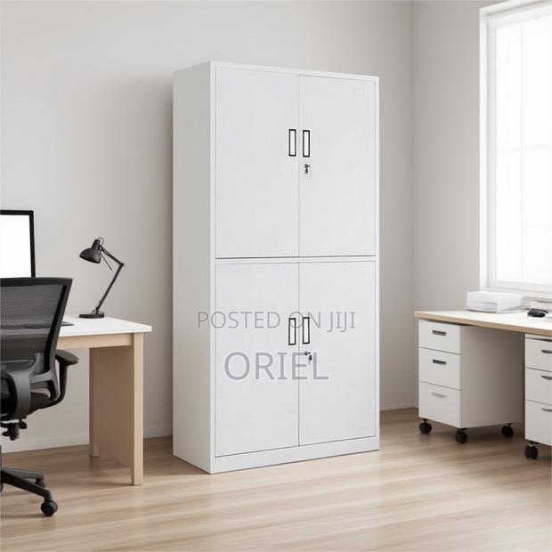 Office Cabinet : 4-Door Vertical Steel Office Storage Locker - thumbnail 11