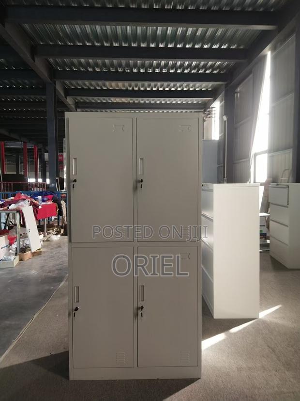 Office Cabinet : 4-Door Vertical Steel Office Storage Locker - thumbnail 12