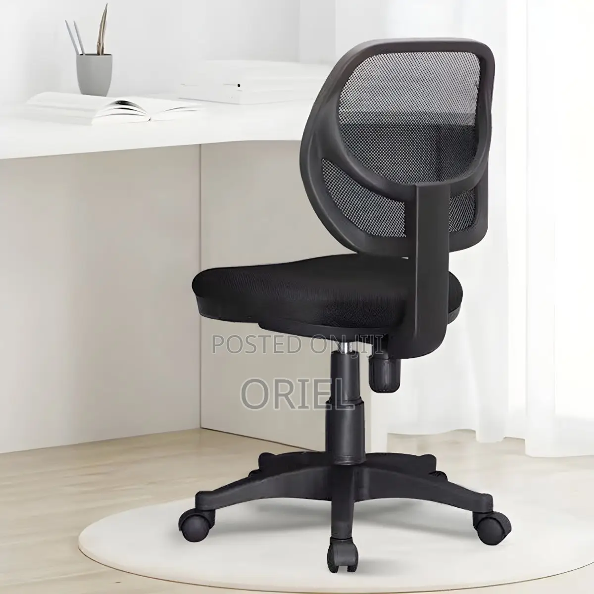 Office Chairs : Modern Adjustable Cashier Counter Chair Stool