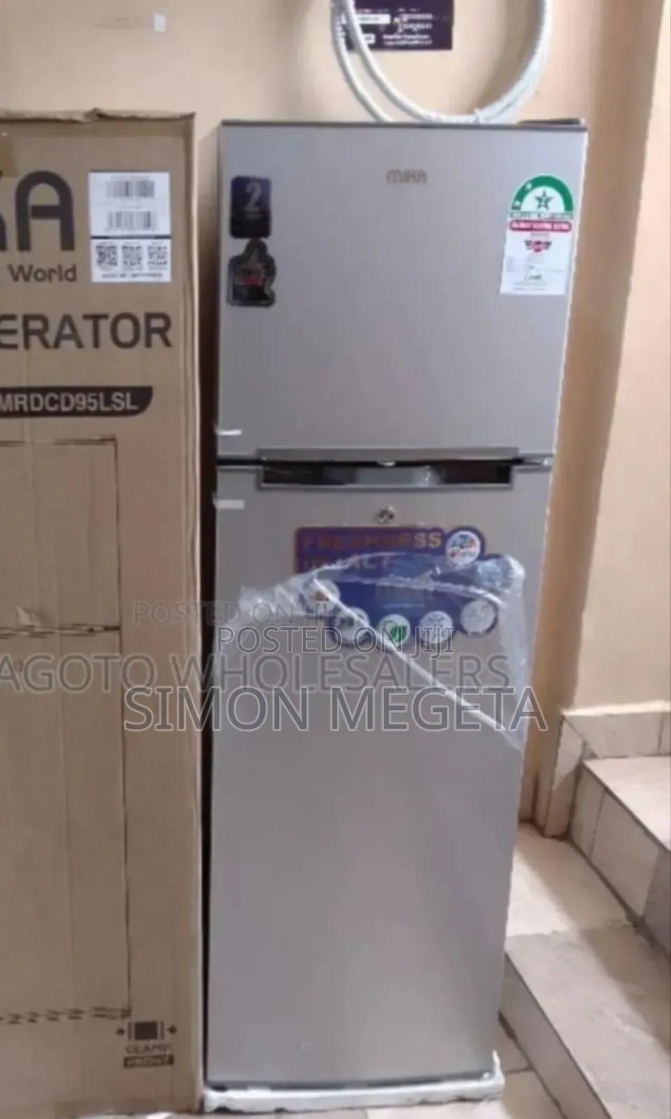 New Modern Mika 168l Fridge