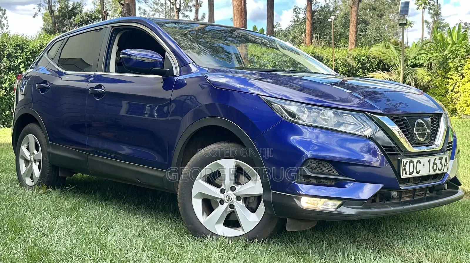 Nissan Qashqai 2017 Blue