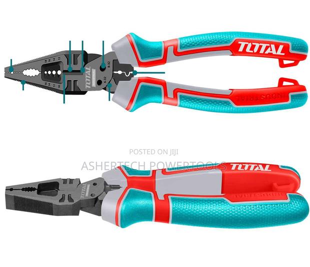 Thtmf186 Total 8-in-1 Multi-Function Combination Pliers
