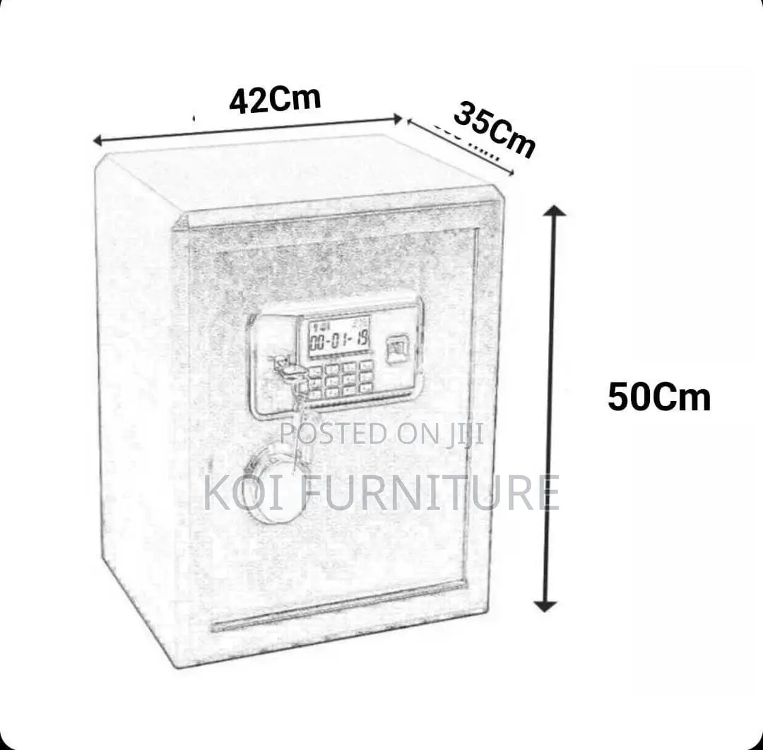 Storage Units; 70kgs Heavy Metallic Home Office Digital Safes