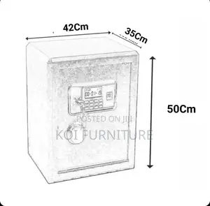 Storage Units; 70kgs Heavy Metallic Home Office Digital Safes