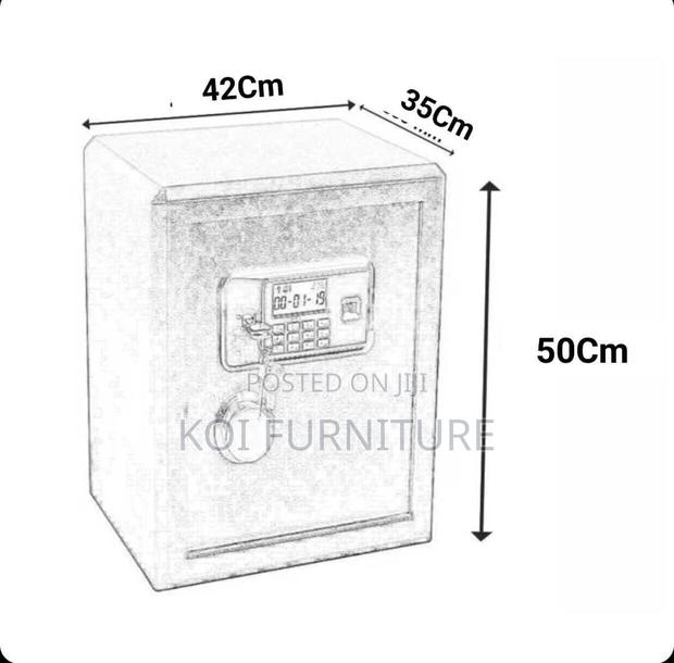 Storage Units; 70kgs Heavy Metallic Home Office Digital Safes - thumbnail 2