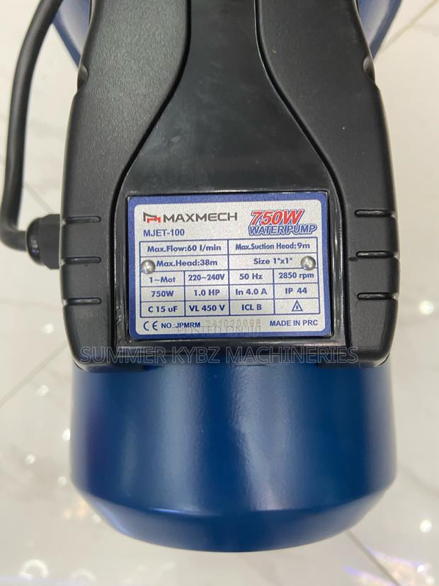 Maxmech Booster Pump 750w 1hp - thumbnail 3
