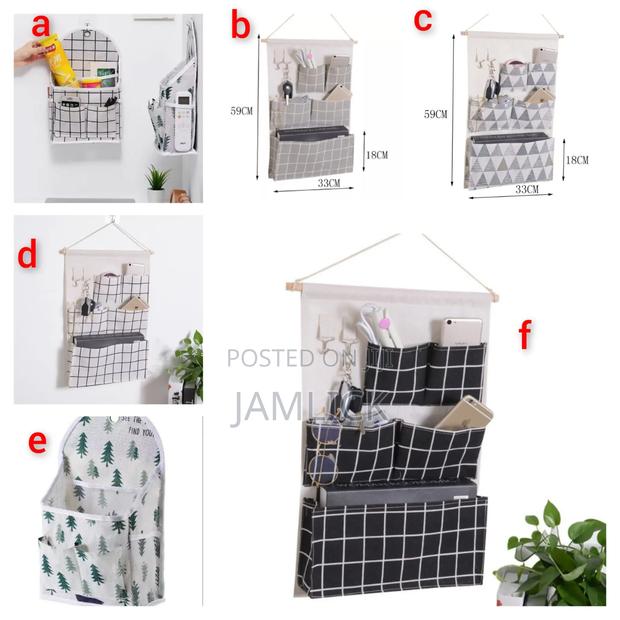 Over the Door Storage Pockets Organizer - Cr - thumbnail 3