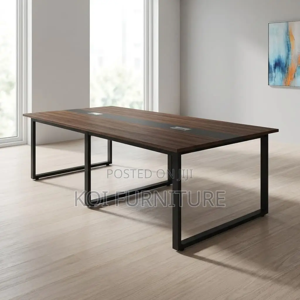 Boardroom Table; 2.4m Top Designed Executive Koi Boadroom Tabe