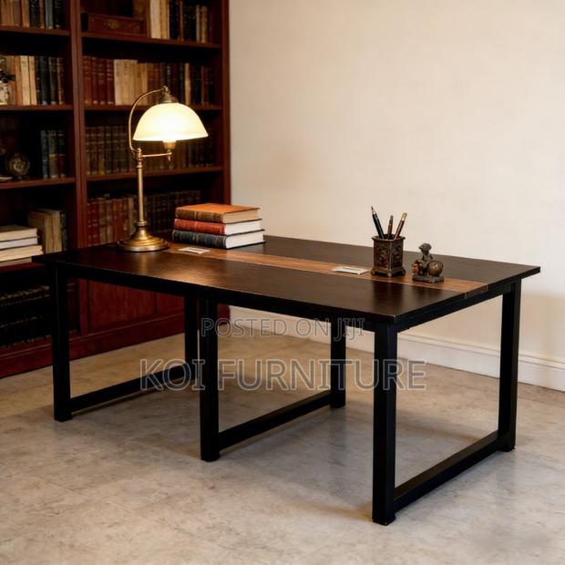 Boardroom Table; 2.4m Top Designed Executive Koi Boadroom Tabe - thumbnail 5