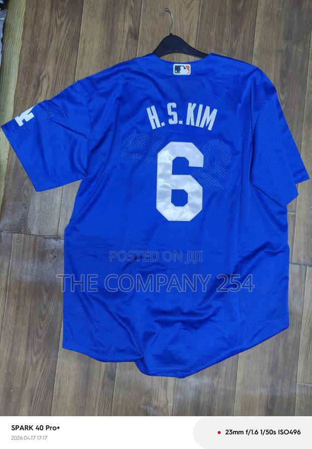 Quality Casual Old School Designer Baseball Lakers Dodger Shirts - thumbnail 4