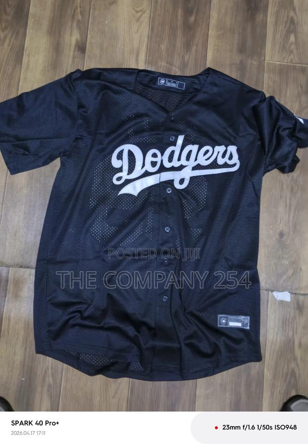 Quality Casual Old School Designer Baseball Lakers Dodger Shirts - thumbnail 9