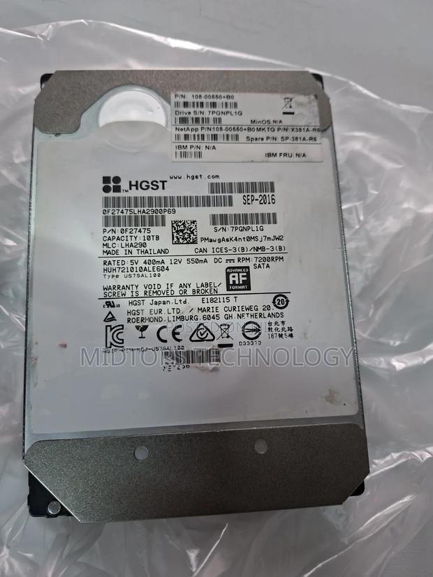 10tb Hard Drive - thumbnail 2