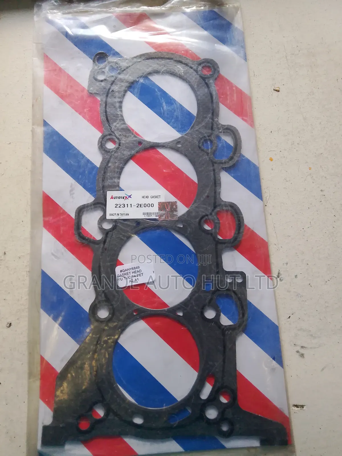 Head Gasket Hyundai Tucson 2014 Petrol (Autotex Brand)