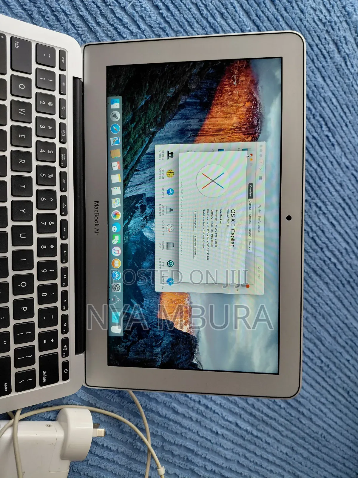 Laptop Apple MacBook Air 4GB Intel Core i5 HDD 128GB
