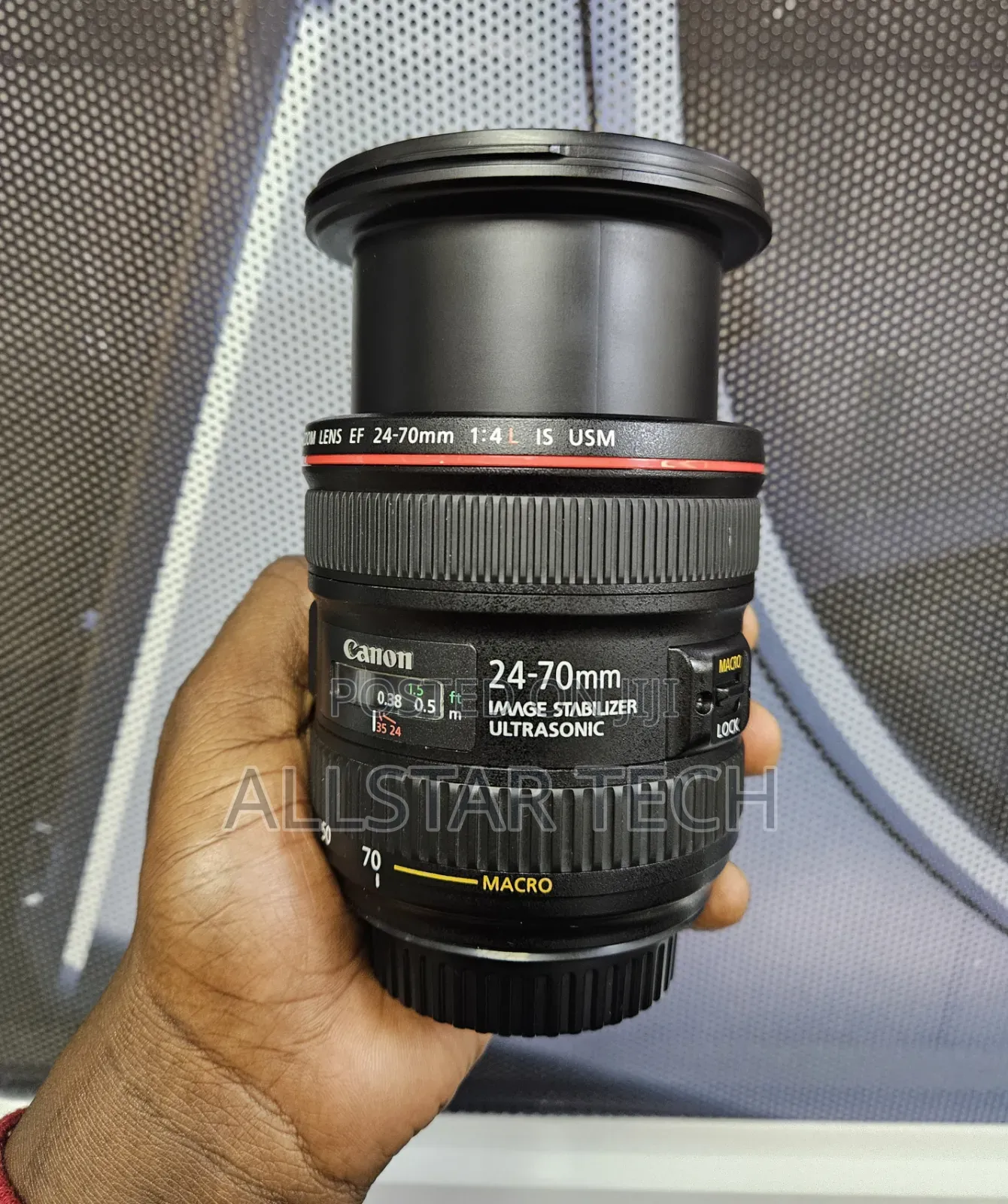 Canon Ef 24-70mm F/4l Is Usm Lens