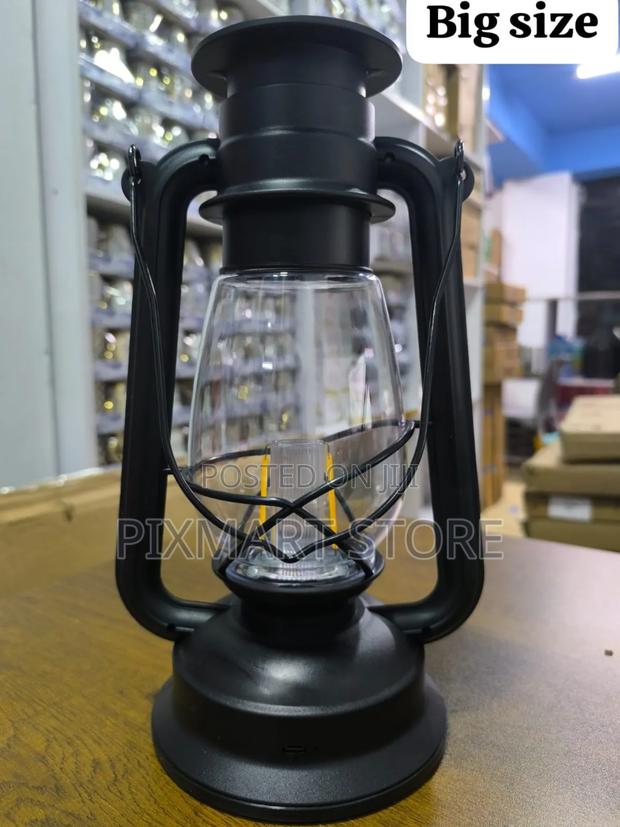 Vintage Portable Solar Lantern – Big Size Rechargeable Light