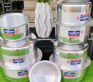 Sufuria Freedom Heavy Duty 8pcs Sufuria Set – Built for Strength