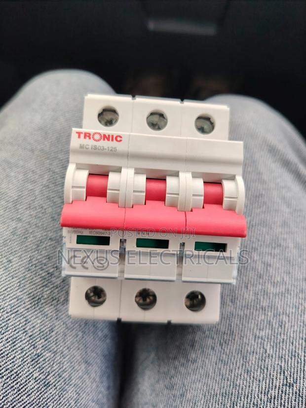 Tripple Pole Isolator 125a