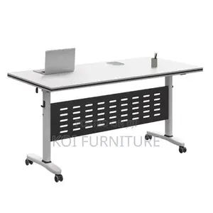 Office Table; 1.2 Meters Foldable Home Office Conference Portable Desk