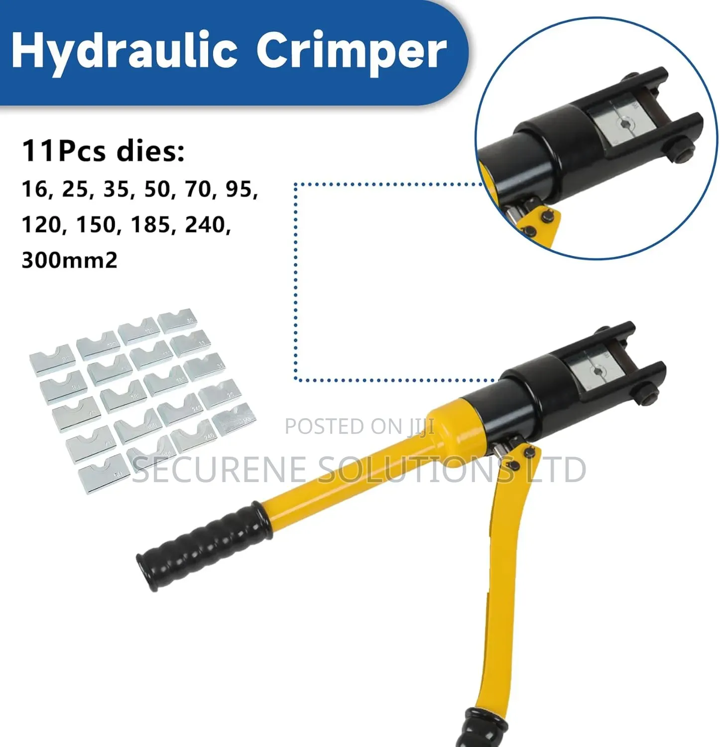 Yqk-300 Manual Hydraulic Crimping Tool