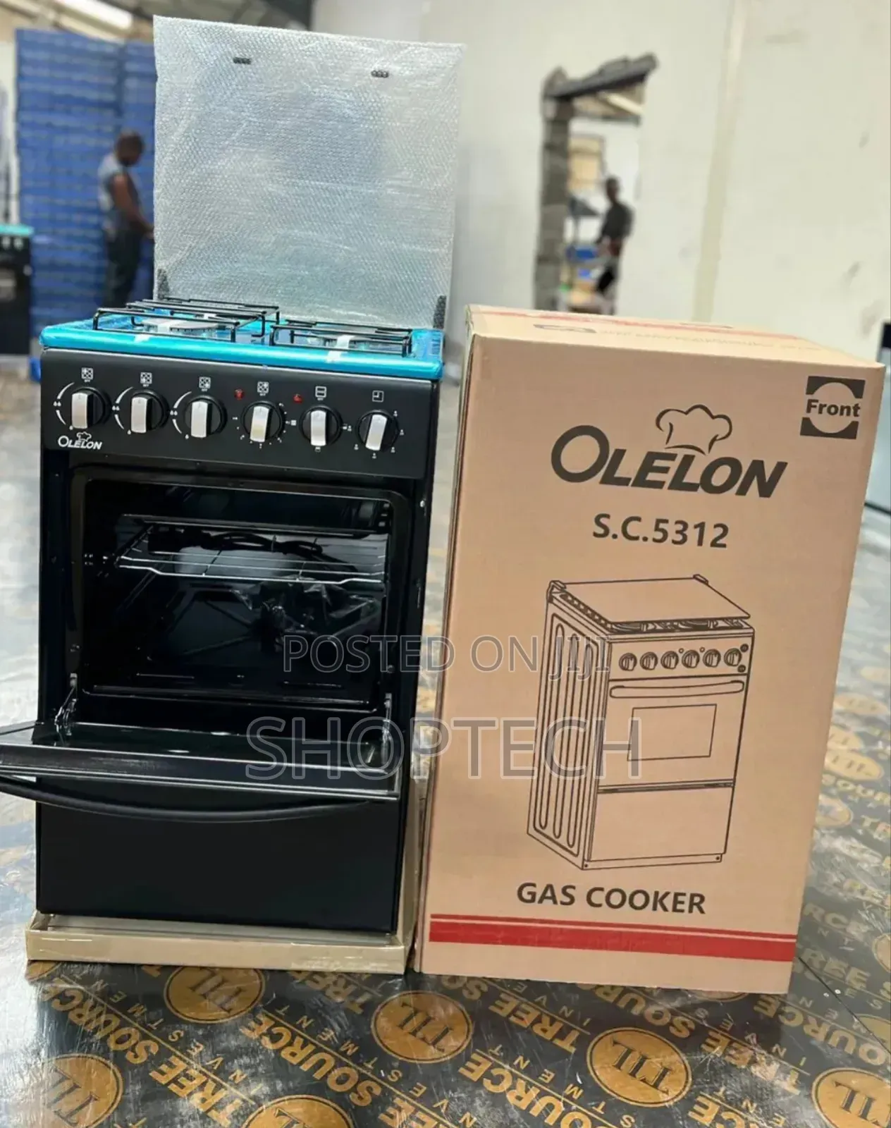 50*55 Olelon 3+1 Standing Cooker