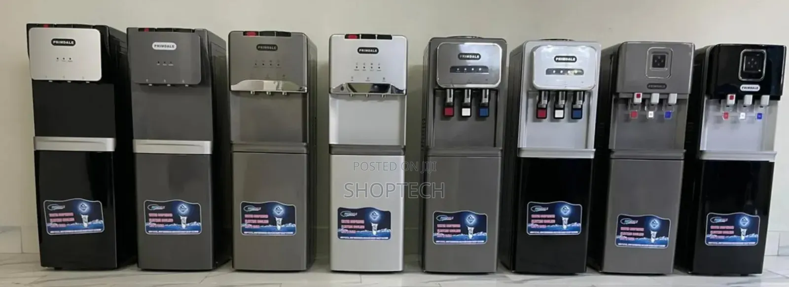 New Model Silver Primdale 3 Taps Hot Normal and Cold Dispenser