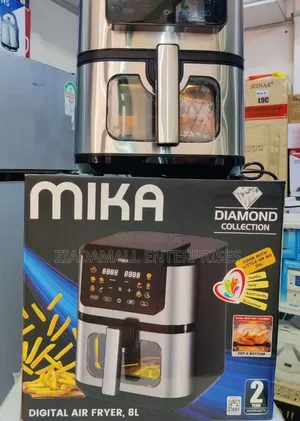 Mika Air Fryer 8 Litre Healthier Meals With Rapid Air Technology