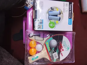 Table Tennis Rackets Set With Table Tennis Net – Complete Set