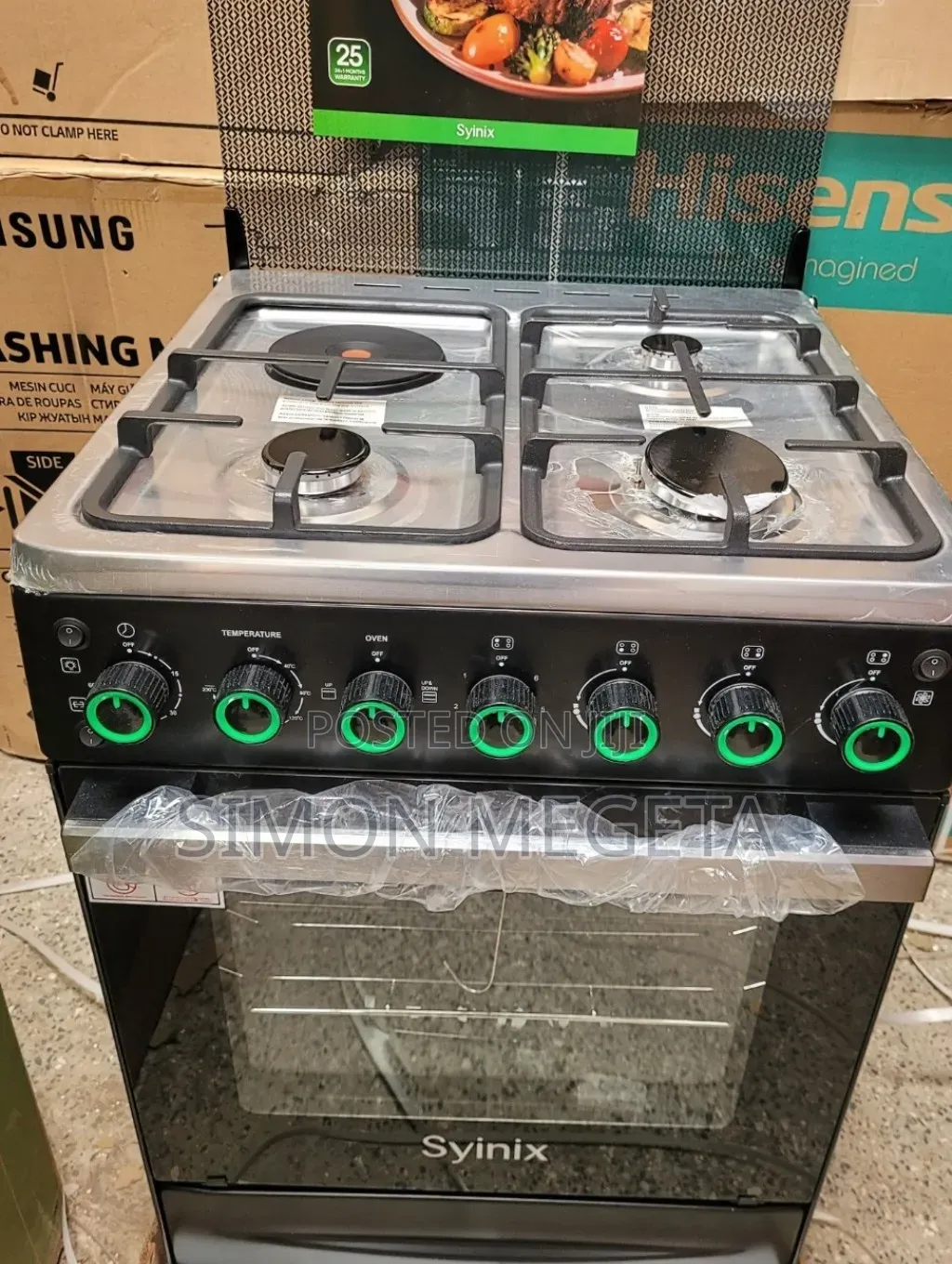 60 by 60 Synix Cooker